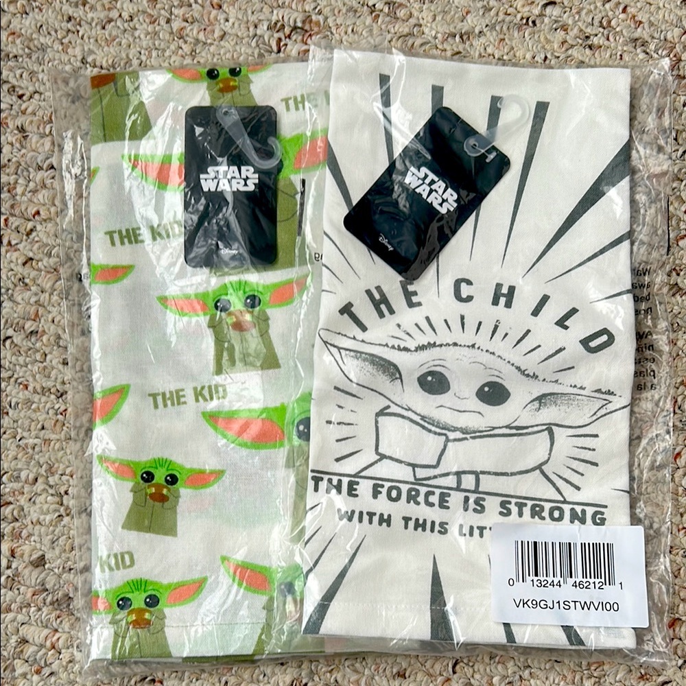 Star Wars Baby Yoda Tea Towel Set